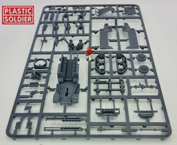 1/72 WW2 US Allied M5 Halftrack Plastic Soldier Company  1 x sprue unboxed - Image 12