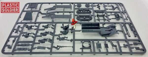 1/72 WW2 US Allied M5 Halftrack Plastic Soldier Company  1 x sprue unboxed - Image 13