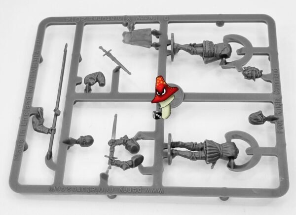 Perry Miniatures Foot Knights 1450-1500 1 x Command sprue 28mm figures unboxed - Image 5