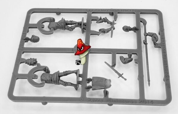 Perry Miniatures Foot Knights 1450-1500 1 x Command sprue 28mm figures unboxed - Image 7