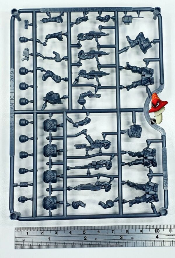 Raumjager Infantry Wargames Atlantic 28mm 1/56 scale 1 sprue unboxed 40k scifi - Image 3