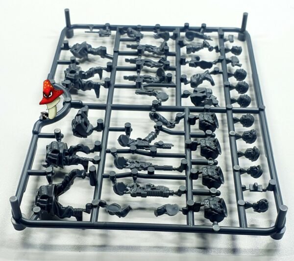 Raumjager Infantry Wargames Atlantic 28mm 1/56 scale 1 sprue unboxed 40k scifi - Image 6