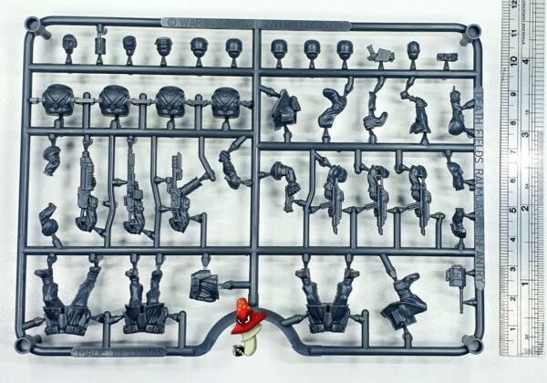 Raumjager Infantry Wargames Atlantic 28mm 1/56 scale 1 sprue unboxed 40k scifi - Image 9