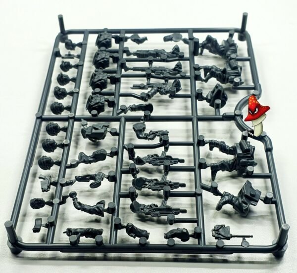 Raumjager Infantry Wargames Atlantic 28mm 1/56 scale 1 sprue unboxed 40k scifi - Image 10