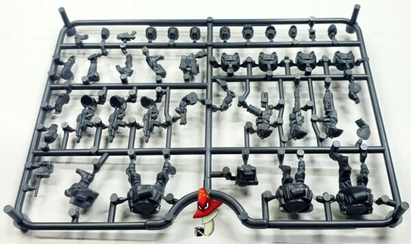 Raumjager Infantry Wargames Atlantic 28mm 1/56 scale 1 sprue unboxed 40k scifi - Image 11