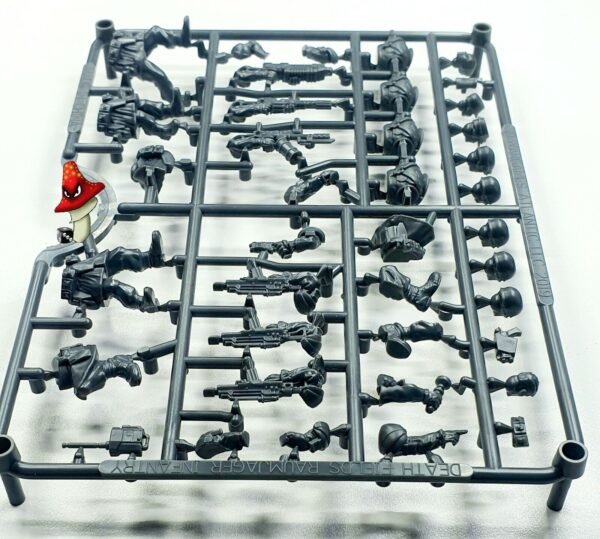 Raumjager Infantry Wargames Atlantic 28mm 1/56 scale 1 sprue unboxed 40k scifi - Image 12