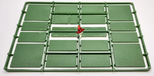 Renedra Green Mixed Wargaming Infantry Bases 17 Plastic Bases 1 x  Sprue - Image 4