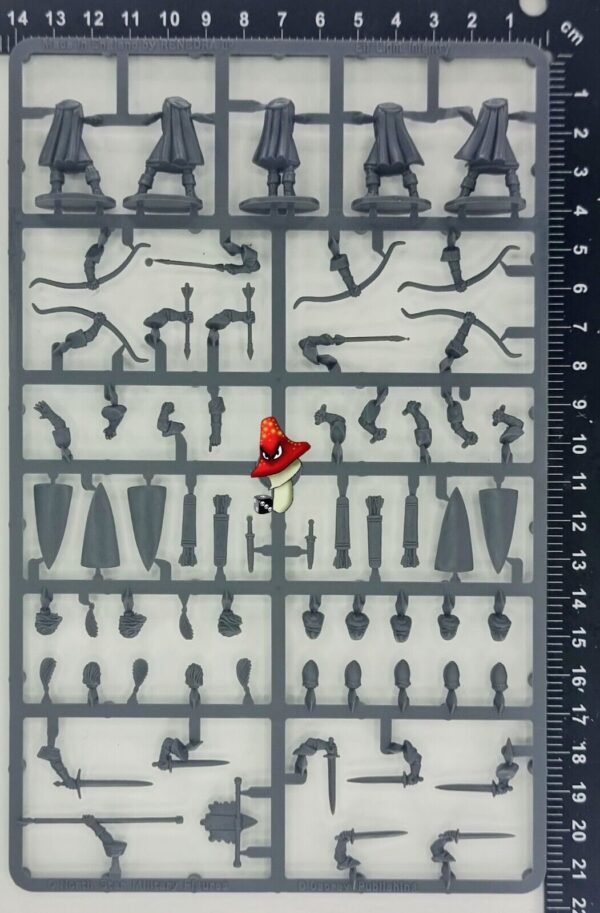 Oathmark Elf Light Infantry 1/56 28mm 1 x Sprue loose unbox fantasy DnD - Image 2