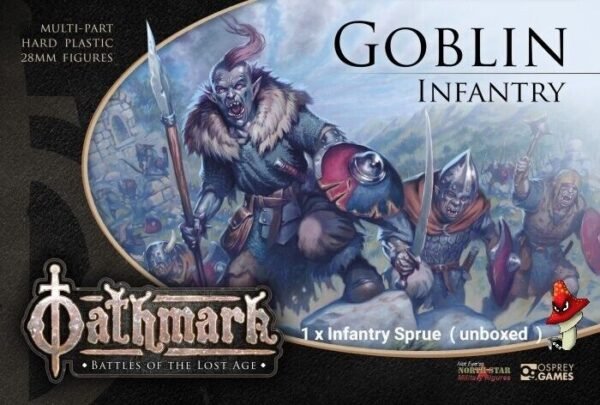 Oathmark Goblin Infantry 1/56 28mm 1 x Sprue loose unbox fantasy DnD