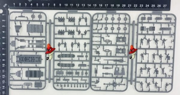 Victrix German 88mm Gun and Sd.Kfz.7 12mm 1:144 scale WWII 1 x sprue Set - Image 3