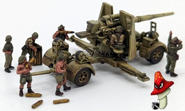 Victrix German 88mm Gun and Sd.Kfz.7 12mm 1:144 scale WWII 1 x sprue Set - Image 11