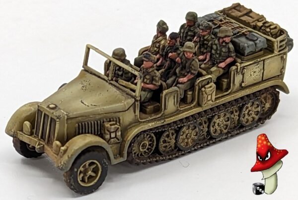 Victrix German 88mm Gun and Sd.Kfz.7 12mm 1:144 scale WWII 1 x sprue Set - Image 13