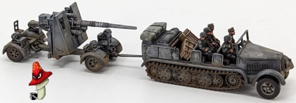 Victrix German 88mm Gun and Sd.Kfz.7 12mm 1:144 scale WWII 1 x sprue Set - Image 16