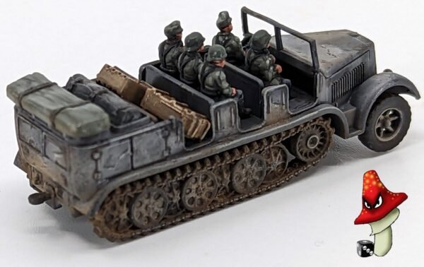 Victrix German 88mm Gun and Sd.Kfz.7 12mm 1:144 scale WWII 1 x sprue Set - Image 17