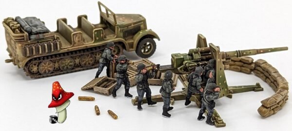 Victrix German 88mm Gun and Sd.Kfz.7 12mm 1:144 scale WWII 1 x sprue Set - Image 19