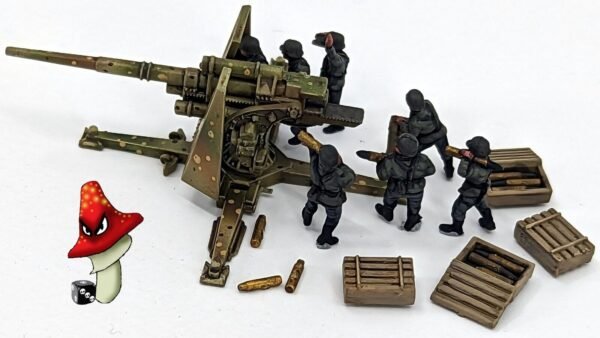 Victrix German 88mm Gun and Sd.Kfz.7 12mm 1:144 scale WWII 1 x sprue Set - Image 22