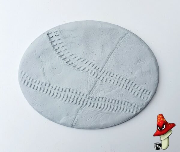 120mm Tire Track, Oval Resin Base,40k sci-fi battlefield scenic base - Image 8