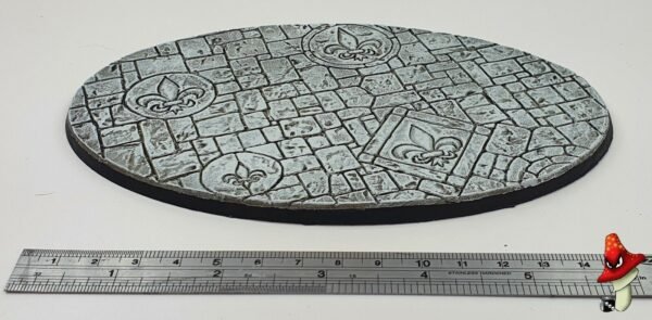 170mm Oval Fleurdelis resin base, sisters battle, sororitas, inquisition 40k, - Image 4