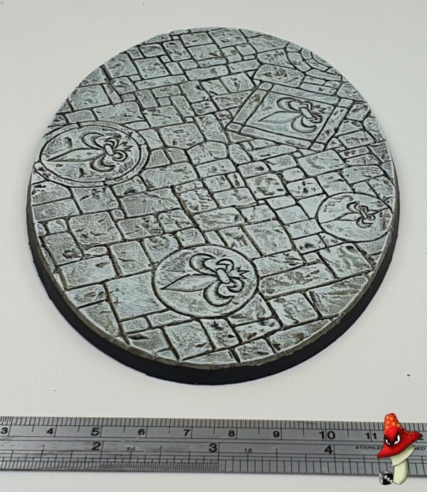 170mm Oval Fleurdelis resin base, sisters battle, sororitas, inquisition 40k, - Image 6