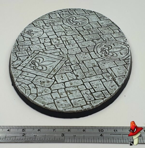 170mm Oval Fleurdelis resin base, sisters battle, sororitas, inquisition 40k, - Image 7