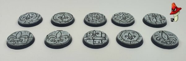 28.5mm resin bases, sisters battle, sororitas, ruined sanctuary, inquisition 40k - Image 5