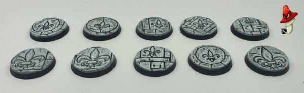 28.5mm resin bases, sisters battle, sororitas, ruined sanctuary, inquisition 40k - Image 11