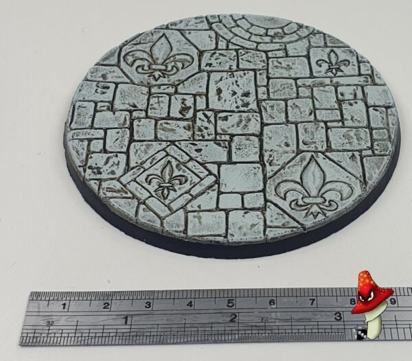 100mm resin base A, sisters battle, sororitas, ruined sanctuary, inquisition 40k - Image 3