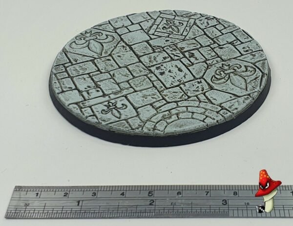 100mm resin base A, sisters battle, sororitas, ruined sanctuary, inquisition 40k - Image 9