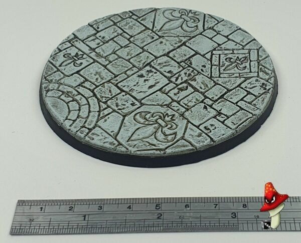 100mm resin base A, sisters battle, sororitas, ruined sanctuary, inquisition 40k - Image 10