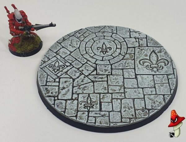 100mm resin base B, sisters battle, sororitas, ruined sanctuary, inquisition 40k - Image 4