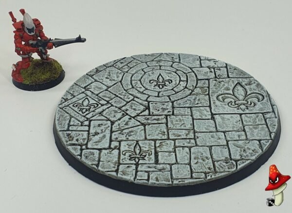 100mm resin base B, sisters battle, sororitas, ruined sanctuary, inquisition 40k - Image 12