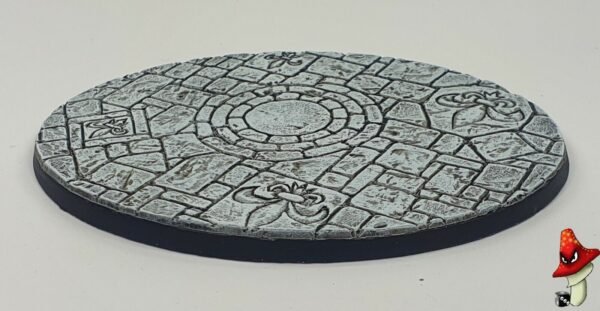 120mm Oval Fleurdelis resin base, sisters battle, sororitas, inquisition 40k, - Image 5