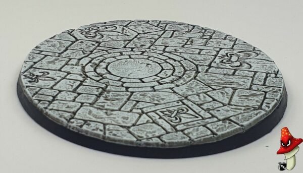 120mm Oval Fleurdelis resin base, sisters battle, sororitas, inquisition 40k, - Image 6