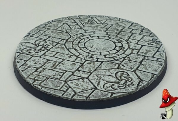 120mm Oval Fleurdelis resin base, sisters battle, sororitas, inquisition 40k, - Image 7