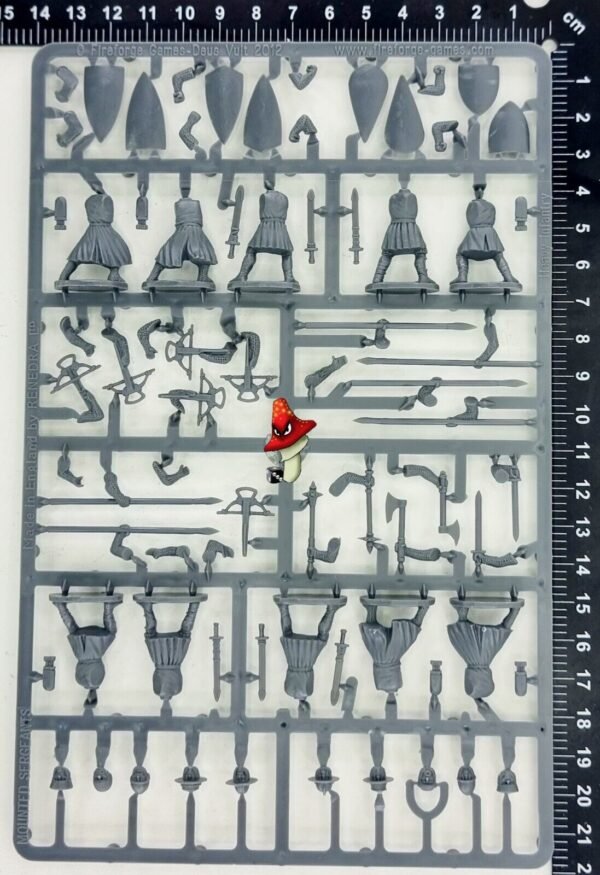 Teutonic Infantry Deus Vult Fireforge Games 28mm 1/56 1 x Sprue Unboxed - Image 2