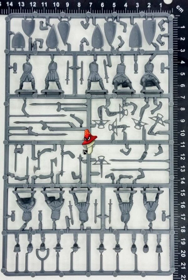 Teutonic Infantry Deus Vult Fireforge Games 28mm 1/56 1 x Sprue Unboxed - Image 3