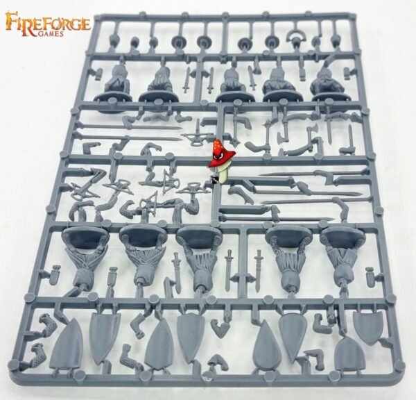 Teutonic Infantry Deus Vult Fireforge Games 28mm 1/56 1 x Sprue Unboxed - Image 8