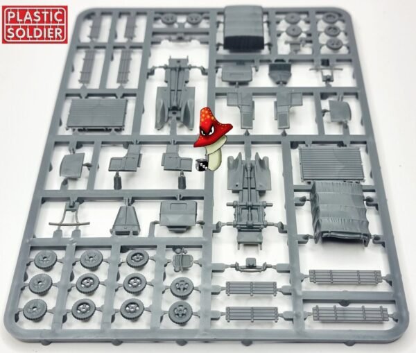 15mm Russian Gaz Trucks  WWII 1 x  Sprue Unboxed Plastic Soldier Company - Image 11