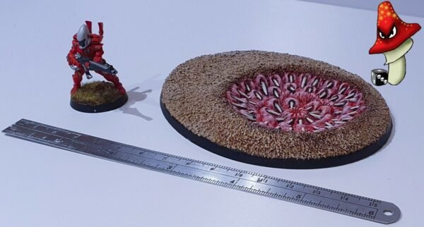 PitBeast 120mm Oval Resin Base scenic tyranid 40k wargames genestealer Mawpit - Image 2