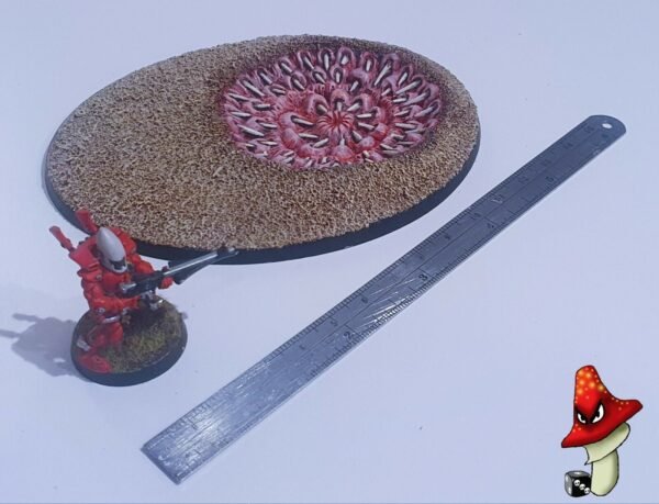 PitBeast 120mm Oval Resin Base scenic tyranid 40k wargames genestealer Mawpit - Image 7