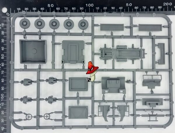 1/72 WW2 British & Commonwealth CMP Plastic Soldier Company 1 x sprue unboxed - Image 2