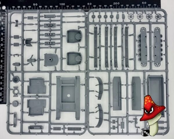 WW2 Panzer III J,L,M,N The Plastic Soldier Company 1/72  1 x Tank sprue unboxed - Image 3