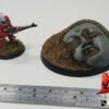 1 x 60mm Ruined Buddha Head Round Resin Base  Warhammer 40k Sigmar ancient AoS