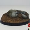 1 x 60mm Ruined Buddha Head Round Resin Base  Warhammer 40k Sigmar ancient AoS - Image 8