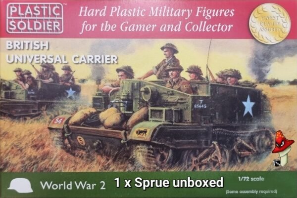 1/72 WW2 British Universal Carrier Plastic Soldier Company 1 x plastic sprue