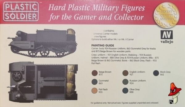 1/72 WW2 British Universal Carrier Plastic Soldier Company 1 x plastic sprue - Image 12