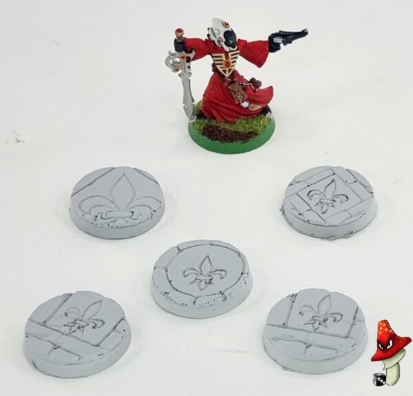 25mm resin bases, sisters battle, sororitas, ruined sanctuary, inquisition 40k, - Image 5