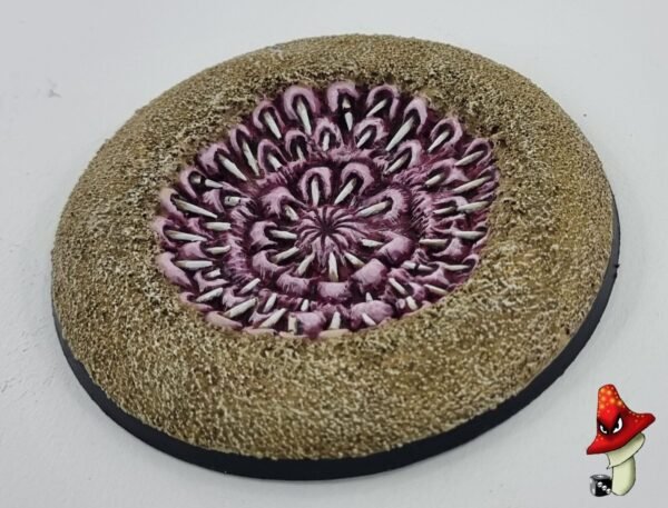 PitBeast 100mm Round Resin Base scenic tyranid 40k wargames genestealer Mawpit - Image 6