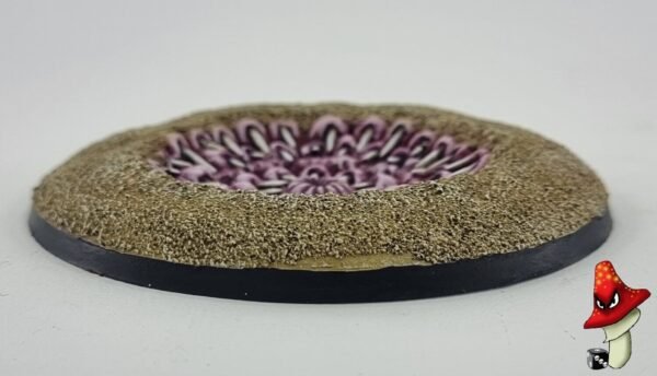 PitBeast 100mm Round Resin Base scenic tyranid 40k wargames genestealer Mawpit - Image 7