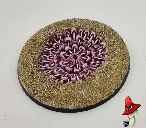 PitBeast 100mm Round Resin Base scenic tyranid 40k wargames genestealer Mawpit - Image 9